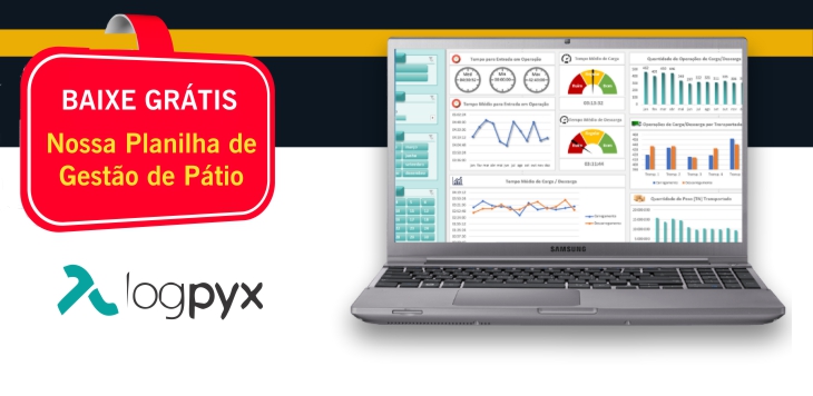 Planilha para gestão de pátio logístico